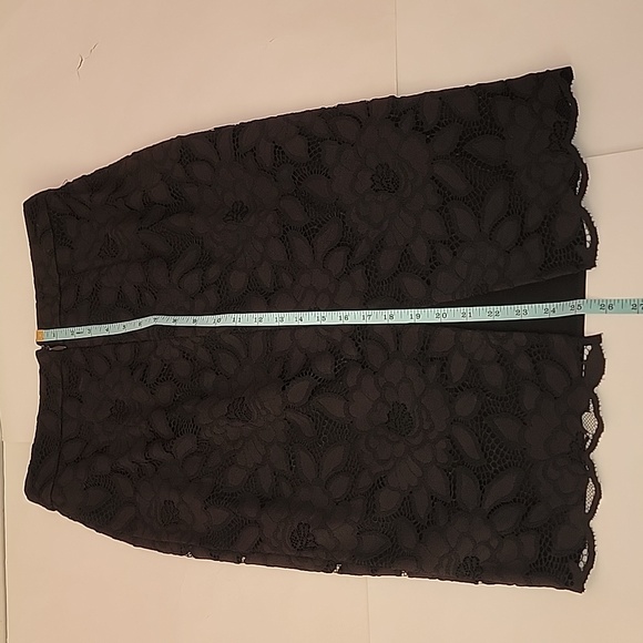 Bebe Black Lace  Skirt/  8. - Picture 8 of 9